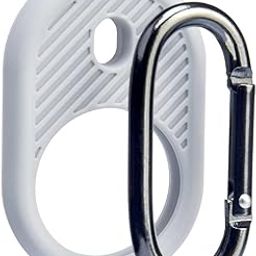 M.G.R.J® Shockproof Case Cover Compatible for Apple AirTag (Keychain Holder) (Grey)-22