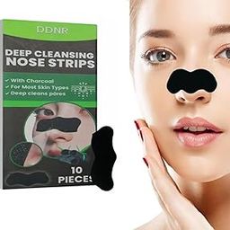 SIRIDHI Blackhead Strips for Nose, Deep Cleansing Charcoal Pore Strip Instant Blackhead Removal Pore Cleaner Deep Purifying Nose Strips for Women & Men (PACK OF 1)-16