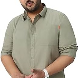 Men's Cotton Full Sleeve Regular Fit Casual Solid Shirt-image-70