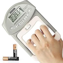 Handeful Grip Strength Tester, Digital Dynamometer for Hand Measurement Meter Auto Capturing Electronic Forearm Finger Power 198 Lbs / 90 Kgs, Gripping Strengthener for Sport, Home, School, Clinic Use-picture-8