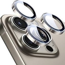 ESR Camera Lens Protectors for iPhone 16 Pro Max/16 Pro/15 Pro Max/15 Pro/14 Pro Max/14 Pro, Tough HD Individual Protectors, Scratch Resistant, Thin Tempered Glass, Armorite Series, 1 Pack-10