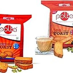 POLKA PACK OF 6 SUJI Rusk, 3 Crispy Toast, 3 Tea Toast,2400 Gm, RUSK FAMILY COMBO PACK-image-23