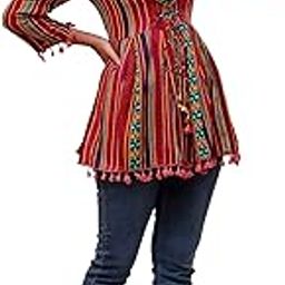 Women's Rayon Floral Print Regular Wear Top-image-101