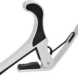 MUSTANG Metal Capo for Electric, Acoustic & Classical Guitars – Quick Change One-Handed Trigger Capo for Guitar & Ukulele – Professional Accessory (Silver)-image-29