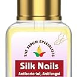 Silk Nails Antibacterial, Antifungal - Strengthening & Protective | Fortified with Silk Proteins | Promotes Healthy Nail Growth & Fights Infections | For All Skin Types | 20ml-29
