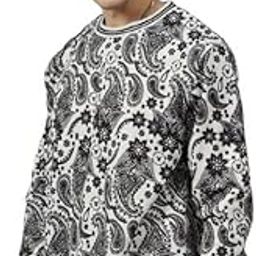 Design Printed for Casual Patterned Round Neck Pullover Sweatshirt Men's.-image-40