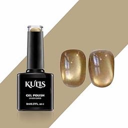 Kulis Professional Golden Crow Cateye UV Gel Nail Polish | UV/LED Cured Long-Lasting Magnetic Gel for Nails No.08-image-10