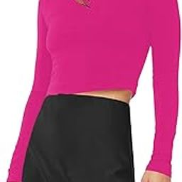 Women's Cotton Trendy Stretchable Boat Neck Regular Fit Long Sleeve Solid Readymade Saree Blouses for Women L525-image-55