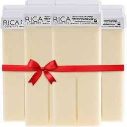 RICA Wax White Chocolate Roll-On Wax Kit For Women(Set Of 4 Refill Wax) 100 Ml-9