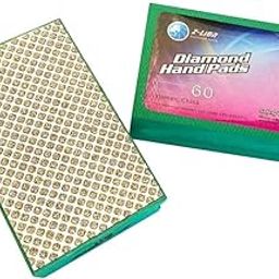 Losa Diamond Hand Polishing Pad Sanding Block Style Granite Marble Stone 60 Grit Green-picture-1