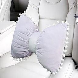 STYLEHEAVEN Bowknot Pillow Decorative Plush Car Seat Pillow for Driving Car Decor Office Purple|Home & Garden|Home D?©cor|Pillows-image-27