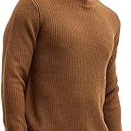 Brown Plain Sweaters-image-32