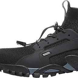 HEAVENGLOW Water Shoes Sneakers Lightweight Hiking Shoes for Outdoor Trekking Casual 41Yard Black-image-33