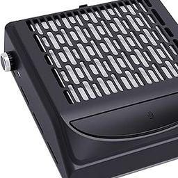 Losa Nail Dust Vacuum Cleaner with Filter Nail Dust Collector for Nail Technician Black-image-5