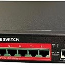 ATIS 8+2+1 POE Switch (8 Port 100Mbps POE * 2 Port 1000Mbps Uplink + 1 Port SFP) Plug & Play-29