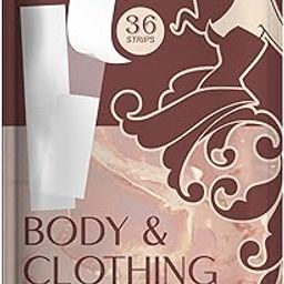 SHUTTLE ART Double Sided Tape for Fashion, Clothing and Body - 36 Strips | All Day Strength Adhesive Tape | Gentle on Skin and Fabrics | Invisible Double-Sided Body Tape All Skin-picture-37