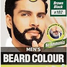 Bigen Men's Beard Color, 40g - Brownish Black B102 (Pack of 1)-20