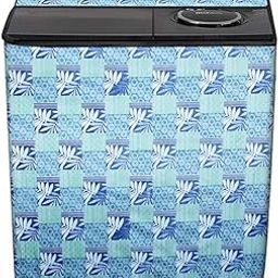Stylista Washing Machine Cover Compatible for Whirlpool 8 kg Ace Turbodry 8.0 semi Automatic Printed Pattern-image-90