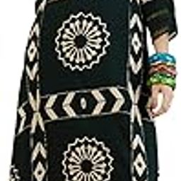 Women's Printed Viscose Rayon Calf Length A-Line Salwar Suit Set (Shtur6140)-image-26