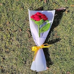 Forever Red Rose Bouquet - Everlasting, Washable, eco-Friendly-image-37