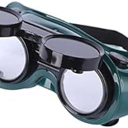UJEAVETTE 2xFlip Lens Welding Goggles Cutting Grinding Welding Anti Radiation Glasses-image-80