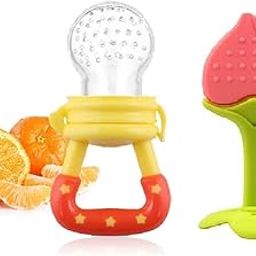 WATERFOWL Infant Silicone Fruit Shape Teether For 3 To 6 Months Baby|Teether For Baby 6-12 Months |Baby Teether 6 Months Babies|Teether For 6 To 12 Months Baby Bpa Free Combo Pack (Multi-13)-5
