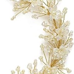 Hair Accessories For Women & Girls, Stylish for Wedding Artificial Flowers & Pearl Style Juda Bun Floral Bridal & Hair Pins Hairstyle Decoration-image-58