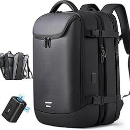 Vacuum Backpack Travel with Pump, 50L Expandable Vacuum Compression Backpack with Vacuum Seal for Women & Men-image-47