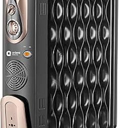 Orient Electric Comforter Collection 11 fin Oil Filled Radiator | Advanced S-Shaped Fins |2900W Power| with PTC Fan Heater| 3 Heat Settings | 2 Years Warranty, Black-picture-27