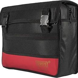 Dass Motorcycle Side Bag Motorcycle Saddle Bag for Bike Water Resistance (MX2) Saddle Bag Polyester Motorbike Saddlebag (Red)-image-1