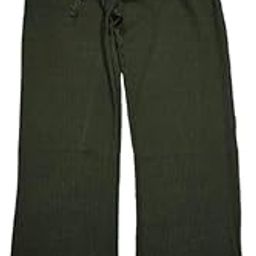 Women's Wide Leg Baggy Trousers | Light Grey | Stylish & Comfy High-Waist Pants for Casual & Office Wear | Soft Cotton Blend Fabric | Relaxed Fit, Breathable & Wrinkle-Resistant-image-51