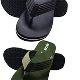 Xstar Eco Flip Flops for Men Comfortable Indoor Outdoor Fashionable Slippers for Men And Boys Set of 2-image-14