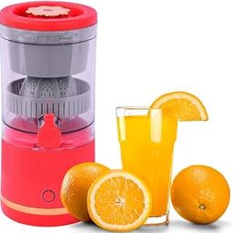 𝐒𝐩𝐞𝐜𝐢𝐚𝐥 𝟏𝟎 𝐘𝐞𝐚𝐫𝐬 𝐖𝐚𝐫𝐫𝐚𝐧𝐭𝐲 Rechargeable Wireless Citrus Juicer - Portable USB Juicer for Oranges, Lemons, Mosambi & More, Compact & Easy to Clean, Ideal for Travel, Home-picture-24