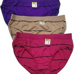 Women's Cotton Bikini Panties – Low Rise, Cheeky Hipster Underwear (Pack of 3) | Soft, Breathable & Comfortable Innerwear-image-21