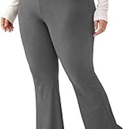 Women's Plus Size Flared Pant All Day Wear Trousers for XL - 5XL Size-picture-24