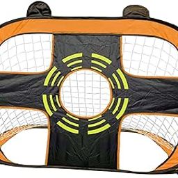 Enakshi Children Football Goal Post Pop up for Backyard Fun Summer Playing Sports orange |Sporting Goods | Team Sports | Soccer | Training Aids-image-53