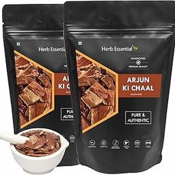 Herb Essential Arjun ki Chaal- Raw |Terminalia Arjuna Bark | Raw Dry Premium Arjun Tree Bark |For Cardiovascular Health & Lowers Bad Cholesterol | 100% Natural, Sun Dried | 400g-image-87