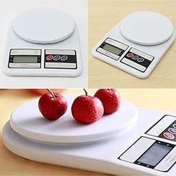 EPICK Digital Kitchen Weighing Scale 1Gm To 10 Kg Portable Weighting Machine For Home Electronic Food Weight Machine LCD Black Display Measuring, Food Weighing Machine (SF400)-picture-25