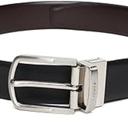 Men Formal Black/Brown Reversible Leather Belt-27
