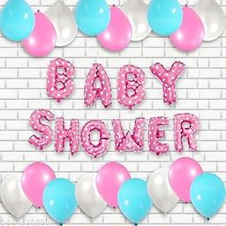 Decor Gala Baby Shower Foil Balloon, 16-inch, Metallic Party Decoration, Pack of 1 (pink)-image-15