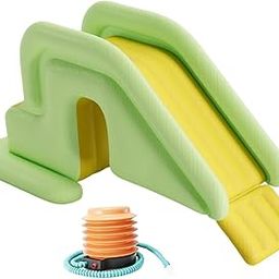 UJEAVETTE Pool Slide Inflatable Water Slide for Kids for Above Ground Pool Sports Yard-18