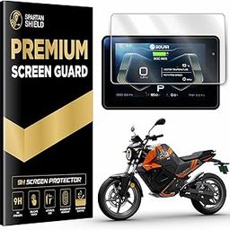 Spartan Shield Digital Meter Screen Guard For OBEN ELECTRIC RORR & RORR EZ || 9H Instrument Cluster Protector || Anti Scratch || ObenRorr EV Display Accessory 2025 [Not Tempered Glass]-7