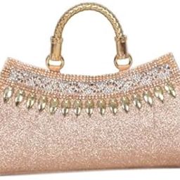 Stylish Silk Beaded Wedding Clutch for Ladies, Premium Fabric Purse for Women-image-88