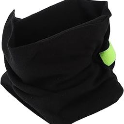 Kufoo Neck Wrap Pillow, Soft Breathable Portable Travel Pillow Neck Support Cervical Spine Protection Free Size for Airplane (Black)-image-3