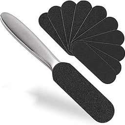ECVV Pedicure Foot File - Reusable Callus Remover for Feet, Foot Scrubber Foot Grater Scrub Double Sided Professional Pedicure Kits Tools for Hard Dead Skin Cracked Heel-image-56