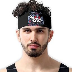 Motorsport Printed Headband Men Wicking Workout Sweatbands Running, Gym, Yoga,Cycling,Cricket Other Sports-image-84