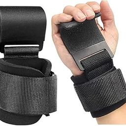 Pair of Power Weight Lifting/Dead Lifting, Cross-Training Premium Workout Hook -Gym Hook Strap with Wrist Support with Cover (Hook Strap)-image-27