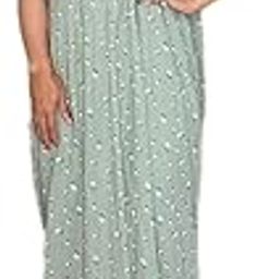 Gown Glow Women's Half Sleeve Sinker hoseiry Cotton, Nursing, Feeding, Maternity Nighty - Zip Opening at Bust - Before and After Baby Multipurpose Night Dress-image-73