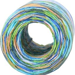 HEALLILY Colored Raffia Ribbon Natural Raffia Straw String for Festival Gifts DIY Decoration and Weaving-picture-22