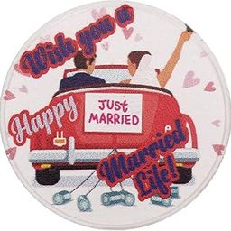 Pure Silver Coin for Marriage Gift, Happy Married Life Silver Medallion, Wedding Return Gift - 99% Pure BIS Hallmarked-image-90